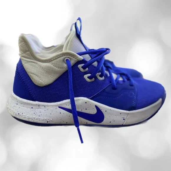 NIKE PG 3 TB 'Game Royal' CN9512-405 Basketball Shoes/Sneakers, Sz 6 - Picture 2 of 13